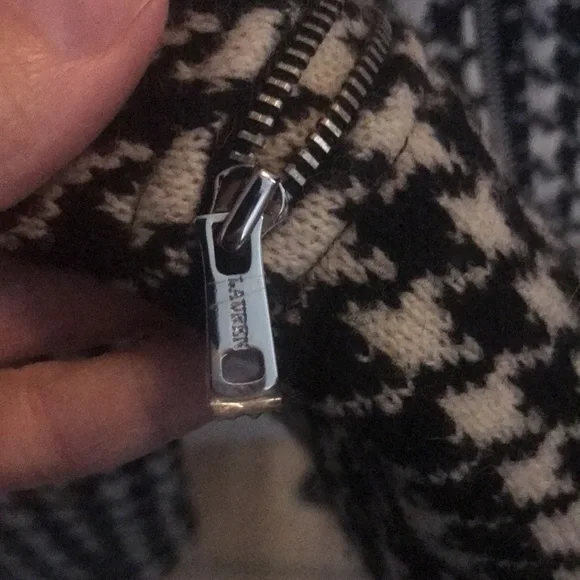 🆕NWOT*Ralph Lauren MOTO Jacket 100%Lambswool Houndstooth Size 3X - Picture 12 of 16